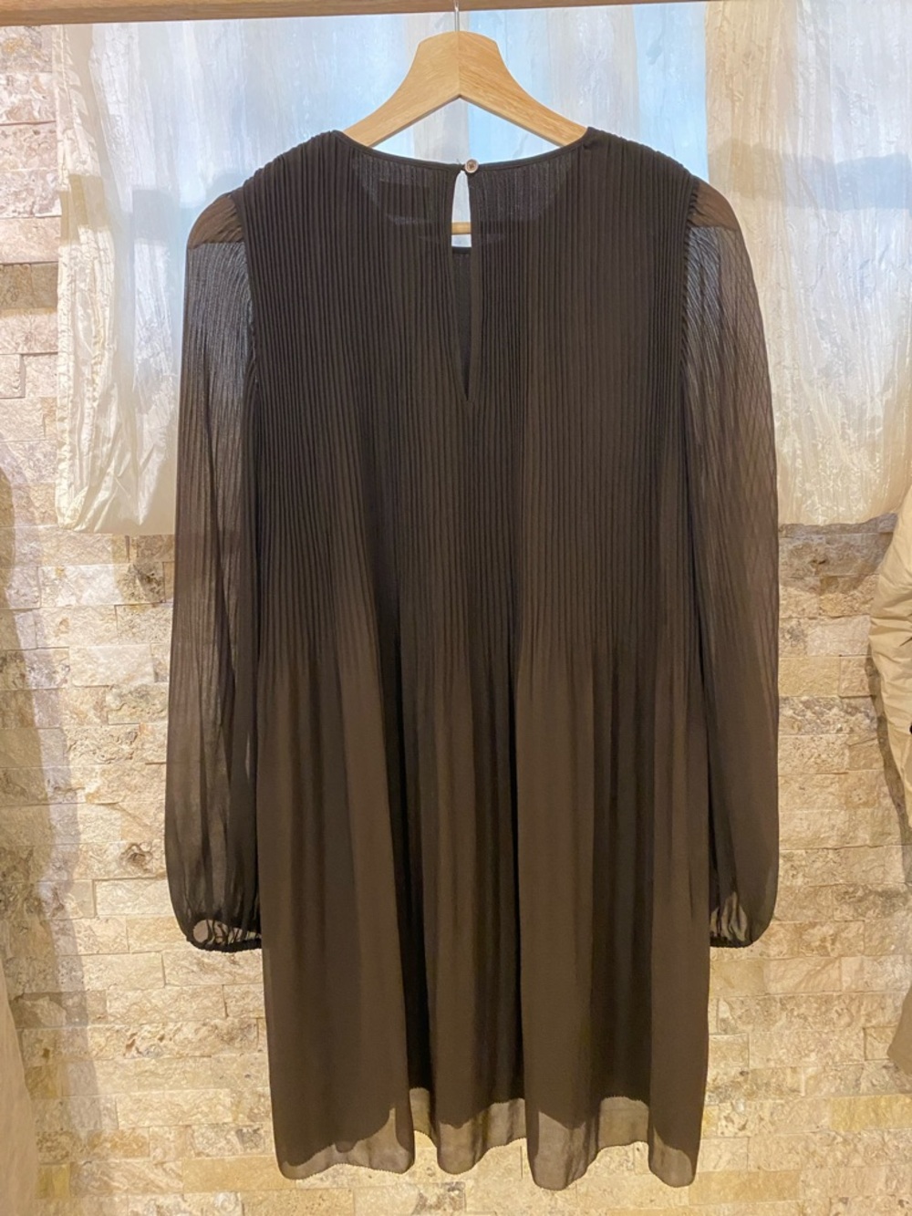 Wilfred Daydreamer Mini Dress | Chocolate - Picture 6 of 9